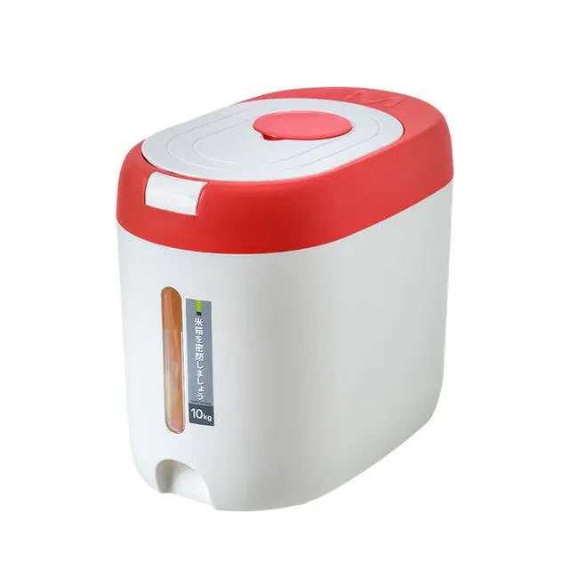 Food Storage Bin Kitchen Rice Bucket