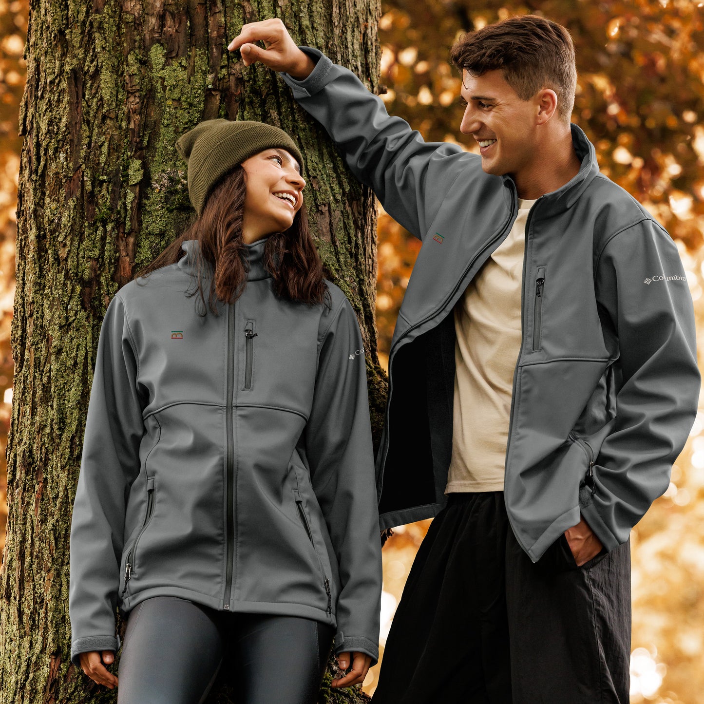 Columbia Soft Shell Jacket – Windproof, Waterproof, Lightweight Outdoor Jacket for Men & Women